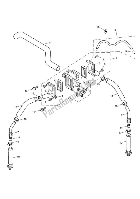All parts for the Emissions Control of the Triumph America Carburettor 790 2002 - 2007